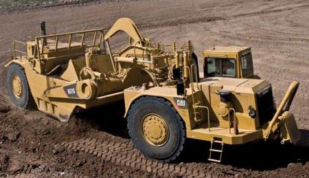 Wheel Tractor Scrapers