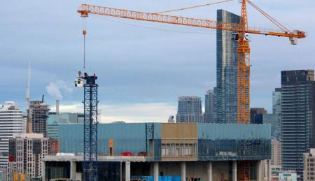 Tower cranes